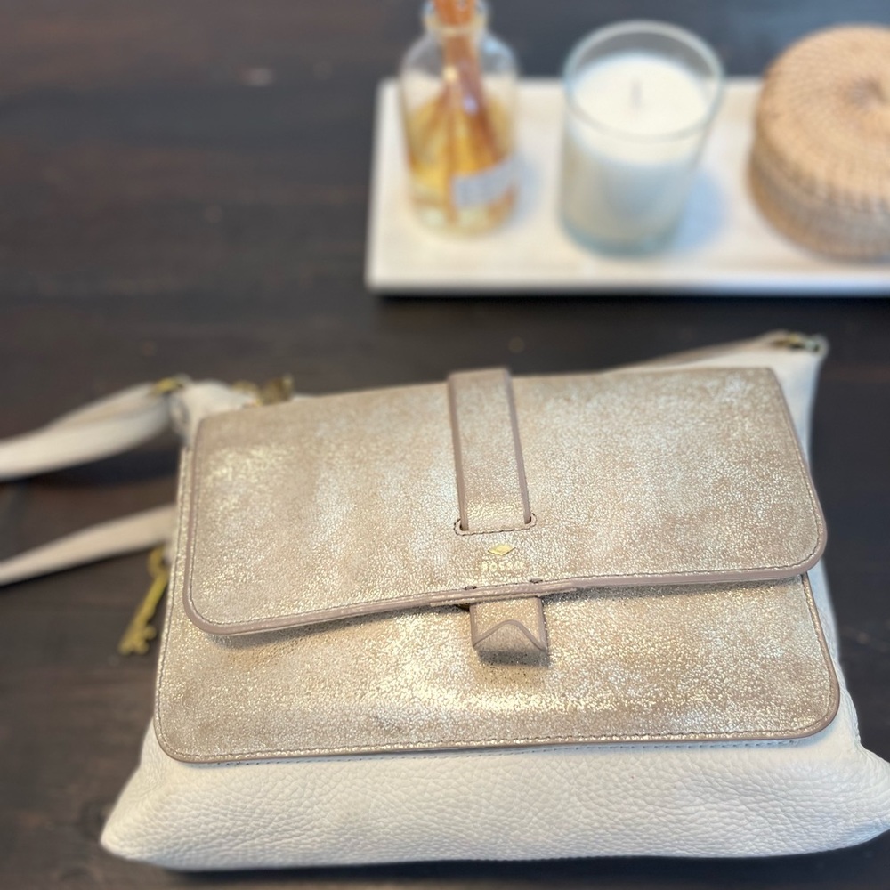 Fossil Leather Crossbody Bag